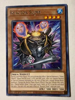Yu-Gi-Oh! - Reactor Slime - LED7-EN002 - Rare - 1st Edition - Image 1