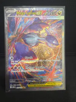 Mega Latias ex 181/132 Mega Evolution SIR Pokemon TCG Card NM - Image 1