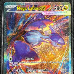Mega Latias ex 181/132 SIR Pokemon Card English 2025 Mega Evolution TCG CCG - Image 5