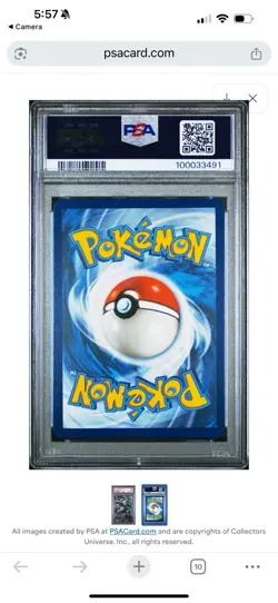 Pokemon TCG Lugia V 186/195 Silver Tempest Alt Art SWSH PSA 9 Mint - Image 4