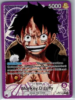Monkey.D.Luffy Alt Art OP05-060 English Awakening of New Era - One Piece - NM - Image 1