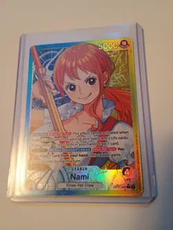 Nami OP11-041 Alt Art Foil A Fist of Divine Speed – One Piece TCG NM - Image 2