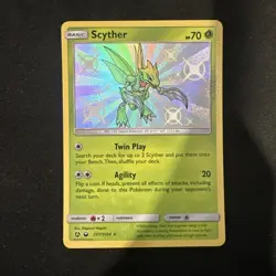 Scyther SV1/SV94 | Hidden Fates Shiny Vault Holo Rare Pokemon Card | Near Mint - Image 1