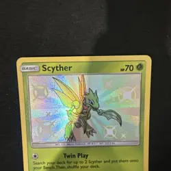Scyther SV1/SV94 | Hidden Fates Shiny Vault Holo Rare Pokemon Card | Near Mint - Image 2