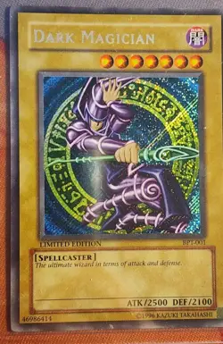 Dark Magician BPT-001 Limited Edition From The Yu-Gi-Oh 2002 Collectors Tin - Image 1