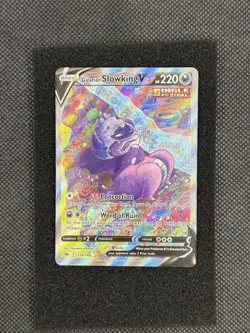Pokemon TCG Galarian Slowking V 179/198 Alternate Art SWSH Chilling Reign - NM - Image 1