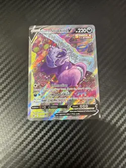 Pokemon TCG Galarian Slowking V 179/198 Alternate Art SWSH Chilling Reign - NM - Image 4