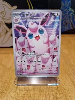 Pokemon TCG Wigglytuff 105/094 Phantasmal Flames Illustration Rare NM - Image 1