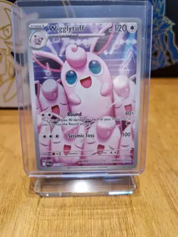 Pokemon TCG Wigglytuff 105/094 Phantasmal Flames Illustration Rare NM - Image 3