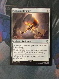 Colossus Hammer | 7% Off 2+ | Final Fantasy | NM | MTG - Image 1