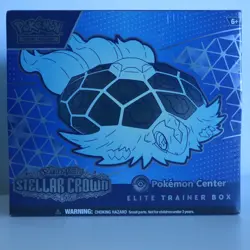 Pokemon TCG Stellar Crown Pokemon Center Elite Trainer Box ETB - (Small Tear) - Image 1