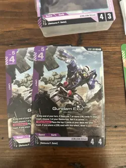 ST-07 Celestial Drive Starter Deck Gundam Card Game NO BONUS PACK See Pictures - Image 3
