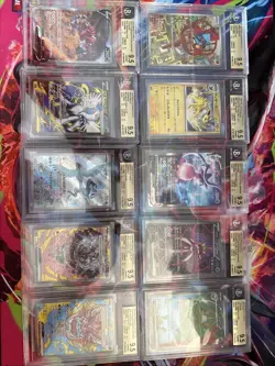 Pokemon 10x Graded Card Lot All Gem Mint Bgs 9.5s AR,SAR,SR Lot#4 - Image 1