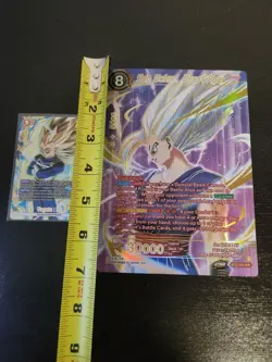Dragon Ball Super Card Game Son Gohan, Beast Roar Critical Blow BT22-009 FAKE - Image 3