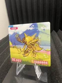 2025 Pokemon Eif Abra Gameboy Lenticular Card NM! Non-TCG - Image 2