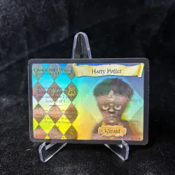 2001 HARRY POTTER TCG BASE SET HOLO FOIL RARE CARD #8/116 HARRY POTTER - Image 2