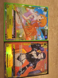Nami & Nico Robin (Alt Art) St-29 One Piece Promo Cards - Image 1