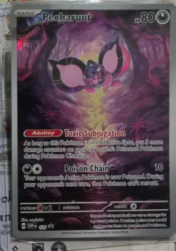 SEALED Pecharunt 129 Sv: Scarlet & Violet Promo Cards Holo - Image 1