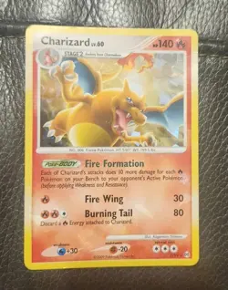 Charizard Platinum Arceus Promo Cracked Ice Holo 1/99 Pokemon Card 2009 HP - Image 1