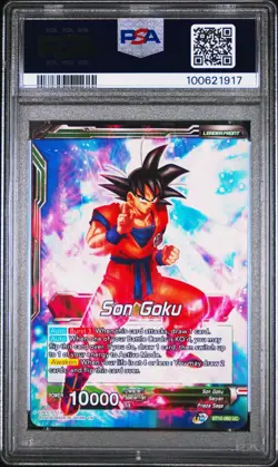 Son Goku PreRelease FOIL Ferocious Strike SS Dragon Ball Super Card Game PSA 10 - Image 2