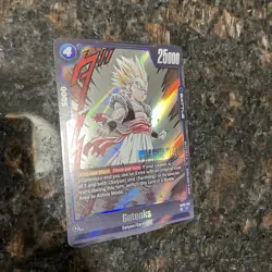 Gotenks SB02-021 Rare Foil Manga Booster 02 Dragon Ball Super Card Game | NM - Image 3
