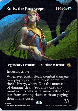 Magic: The Gathering - Tarkir Dragonstorm Borderless - Full Art - Showcase - Image 1