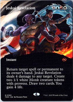 Magic: The Gathering - Tarkir Dragonstorm Borderless - Full Art - Showcase - Image 3