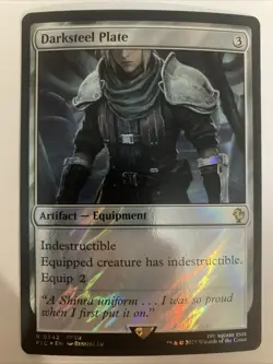 MTG Darksteel Plate Surge Foil 0342 MTG Final Fantasy FIC NM X1 - Image 1