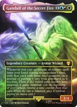 MTG - Gandalf of the Secret Fire - Foil - Lord of the Rings Magic the Gathering - Image 1