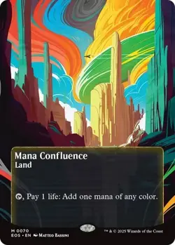 MTG Mana Confluence (0070) (Borderless) Edge of Eternities: Stellar Sights EOS - Image 1