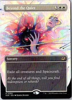 MTG | Singles | Beyond the Quiet (Borderless) | R Edge of Eternities | 303 NM - Image 1