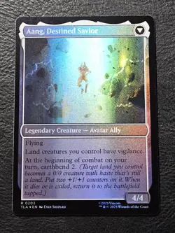 Aang, at the Crossroads Avatar: The Last Airbender Foil - Image 2