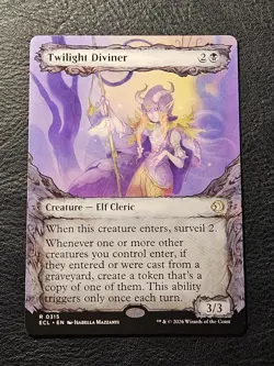 Twilight Diviner (Showcase) Lorwyn Eclipsed Regular - Image 1