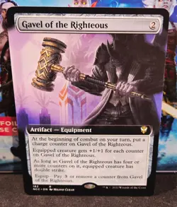 magic the gathering - Gavel of the Righteous - Artifact - Equipment - Rare - Image 1