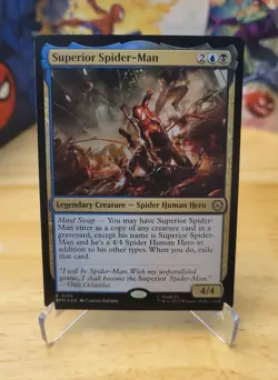 Superior Spider-Man 0155 (Extended Art) Foil - Marvel's Spider-Man MTG - Image 1