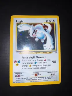 Carta Pokemon Lugia 9/111 Set Neo Genesis Ita Excellent - Image 1