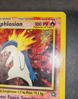 Typhlosion Holo Neo Genesis 18/111 ITA - Carta Pokemon Rara Olografica - Image 2