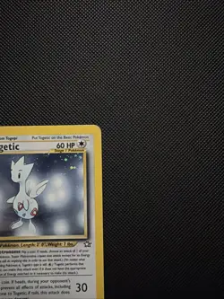 Carta Pokemon Togetic Holo 16/111 Neo Genesis Eng - Vintage - GD/Exc - Image 4