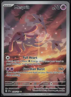 MESPRIT 204/191 ILLUSTRATION RARE SURGING SPARKS POKEMON - Image 1