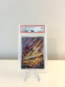 2024 Mesprit 204/191 IR Surging Sparks Pokemon PSA 9 - Image 1