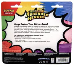 5X Pokemon Mega Evolution Ascended Heroes Tech Sticker Collection PRESALE*Read* - Image 1