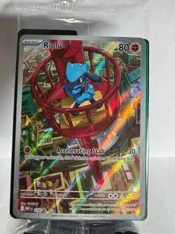Riolu 010 - Mega Evolution Promo Holo - Pokemon TCG - Sealed in original plastic - Image 1