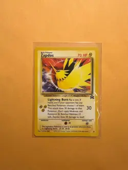 Pokemon TCG Zapdos 23 Black Star Promo 2000 WOTC NM Vintage - Image 1