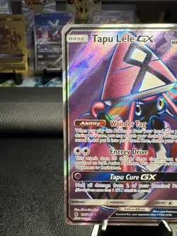 Pokemon TCG Tapu Lele GX Full Art Ultra Rare Holo 137/145 Guardians Rising NM - Image 2