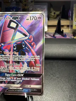 Pokemon TCG Tapu Lele GX Full Art Ultra Rare Holo 137/145 Guardians Rising NM - Image 3