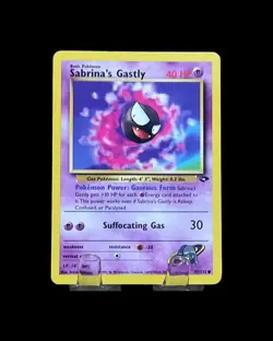 Pokemon TCG Sabrina's Gastly Gym Challenge 97, Regular Card, N/M Condition - Image 1
