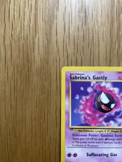 Pokemon TCG Sabrina's Gastly Gym Challenge 97, Regular Card, N/M Condition - Image 5