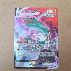 Rayquaza VMAX Full Art Ultra Rare Holo Pokemon TCG SWSH12 TG20/TG30 - Image 1