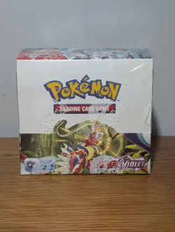 Pokemon Scarlet And Violet Booster Box Base Set 36pk Factory Sealed Brand New - Image 1