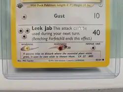 Pokemon TCG Farfetch'd 43/64 Neo Revelation First Edition MINT - Image 2